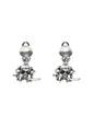 Pendientes piratas de calavera para mujer - Widmann | Funidelia