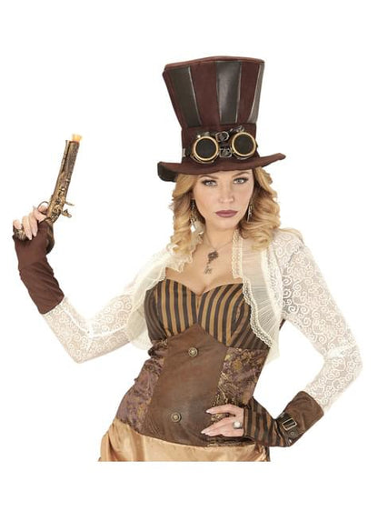 Pendientes steampunk con forma de alas - Widmann | Funidelia