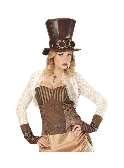 Pendientes steampunk con forma de alas - Widmann | Funidelia