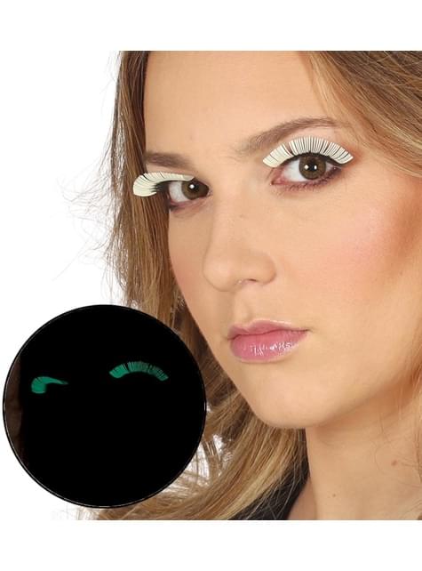 Pestañas fluorescentes para mujer