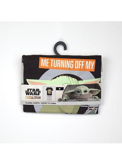 Pijama Baby Yoda The Mandalorian corto para niño - Star Wars - Artesanía Cerdá S.L. | Funidelia