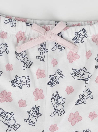 Pijama de Bluey corto para niña