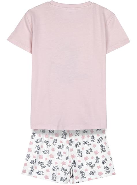 Pijama de Bluey corto para niña