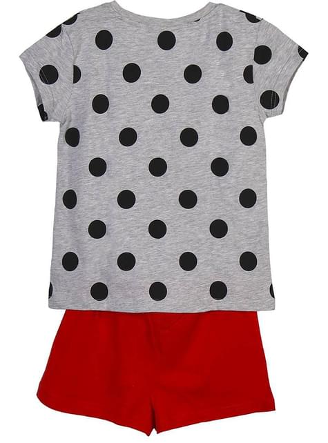 Pijama Ladybug “Girl Power“ corto para niña - Miraculous Ladybug