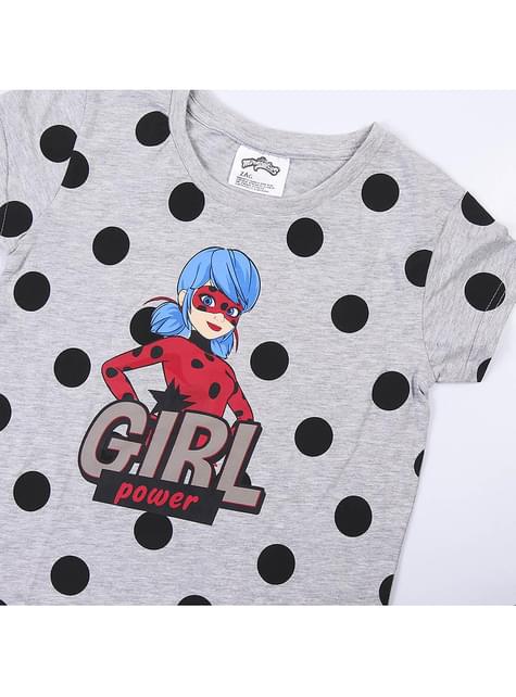 Pijama Ladybug “Girl Power“ corto para niña - Miraculous Ladybug