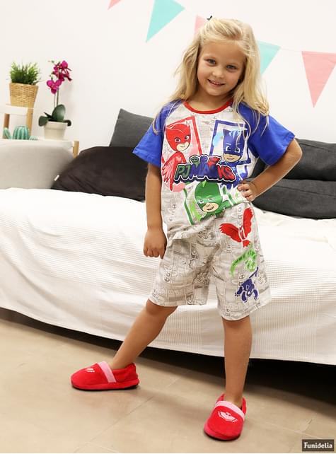 Pijama PJ Masks corto para niños - Funiglobal | Funidelia
