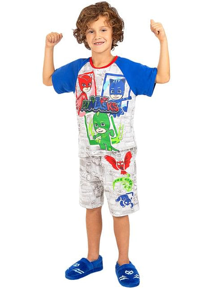 Pijama PJ Masks corto para niños - Funiglobal | Funidelia