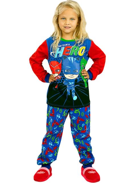 Pijama PJ Masks largo para niños - Funiglobal | Funidelia