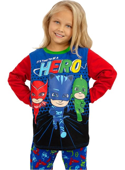 Pijama PJ Masks largo para niños - Funiglobal | Funidelia