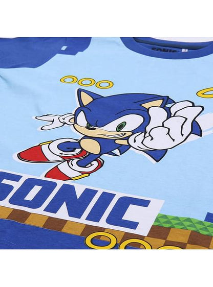 Pijama Sonic para niño - Artesanía Cerdá S.L. | Funidelia