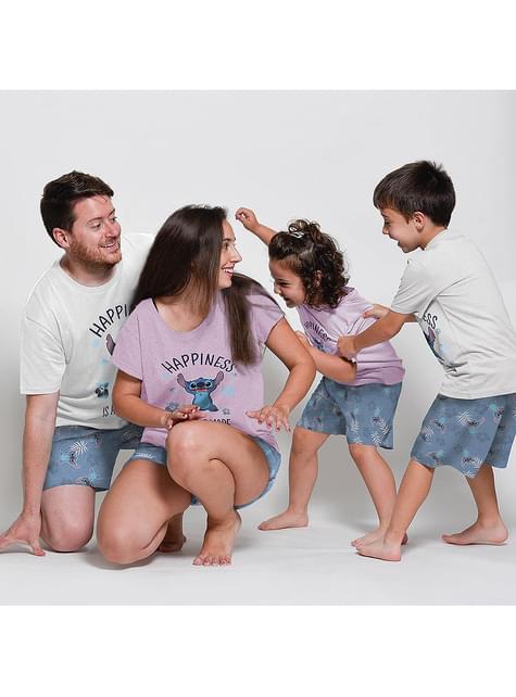 Pijama Stitch corto para mujer - Lilo & Stitch