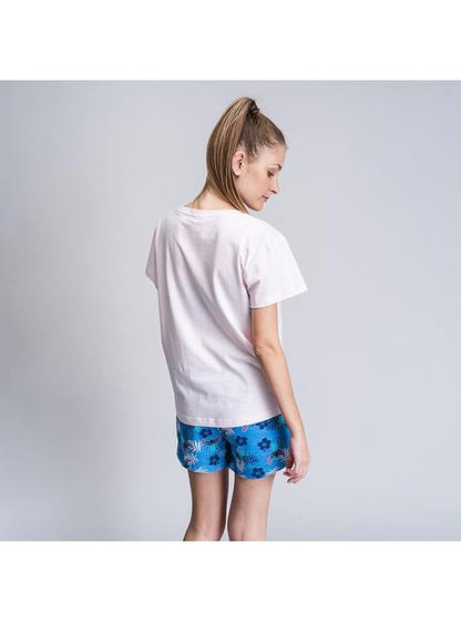 Pijama Stitch corto para mujer - Lilo & Stitch