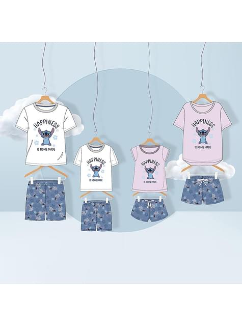 Pijama Stitch corto para mujer - Lilo & Stitch