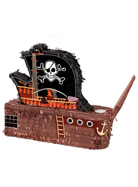 Piñata de barco pirata