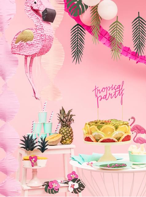 Piñata de flamenco rosa - Partydeco | Funidelia
