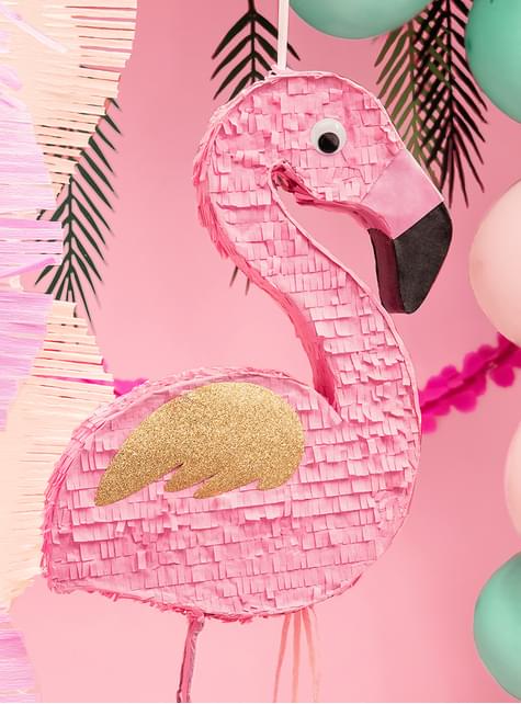 Piñata de flamenco rosa - Partydeco | Funidelia