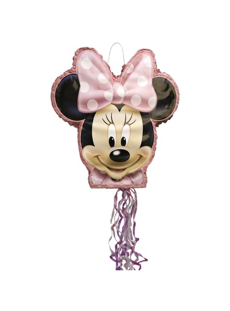 Piñata rosa Minnie Mouse