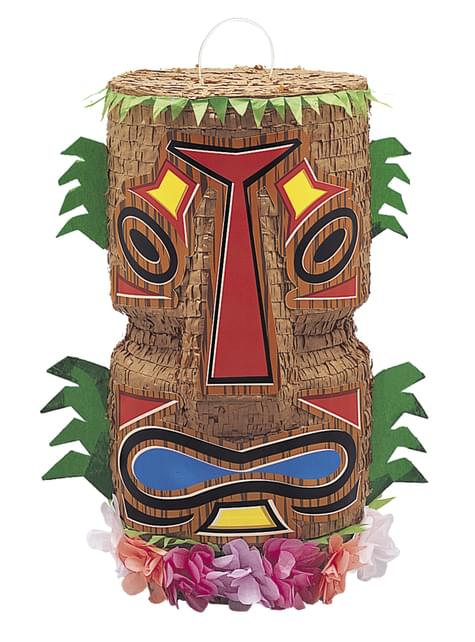 Piñata tótem hawaiano