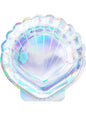 Platos con forma de concha iridiscente - Iridescent Mermaid