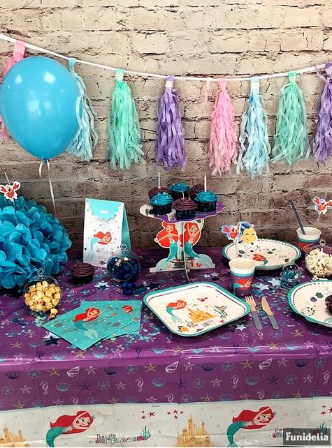 Pompón decorativo aguamarina - Línea Colores Básicos - Unique | Funidelia