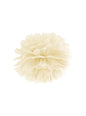 Pompón decorativo beige de 35 cm de papel