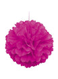 Pompón decorativo rosa neón - Unique | Funidelia
