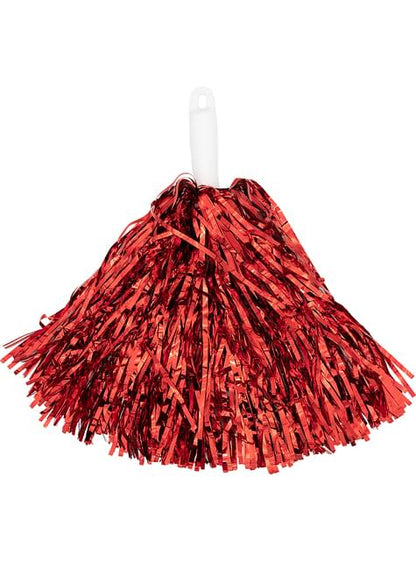 Pompones rojo metálico - Funiglobal | Funidelia