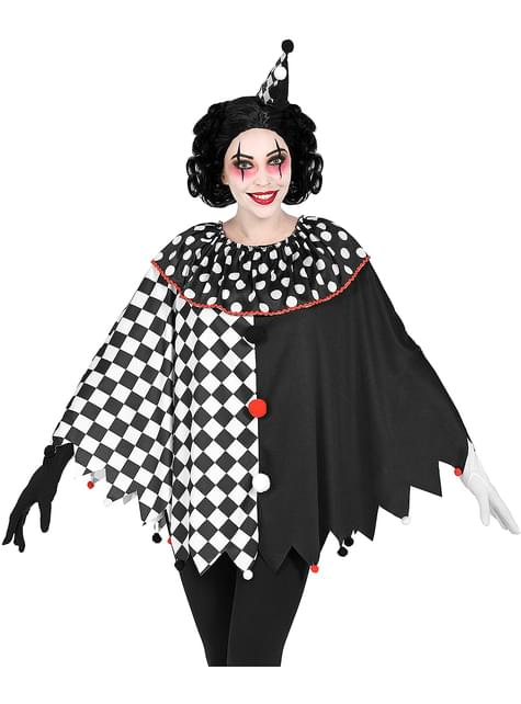 Poncho de arlequín para mujer - Widmann | Funidelia