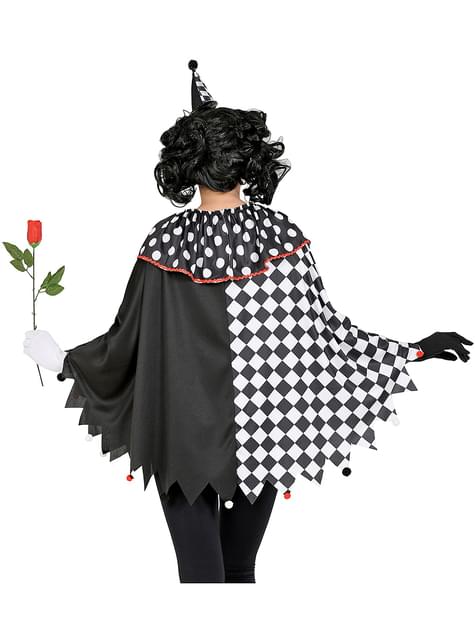 Poncho de arlequín para mujer - Widmann | Funidelia