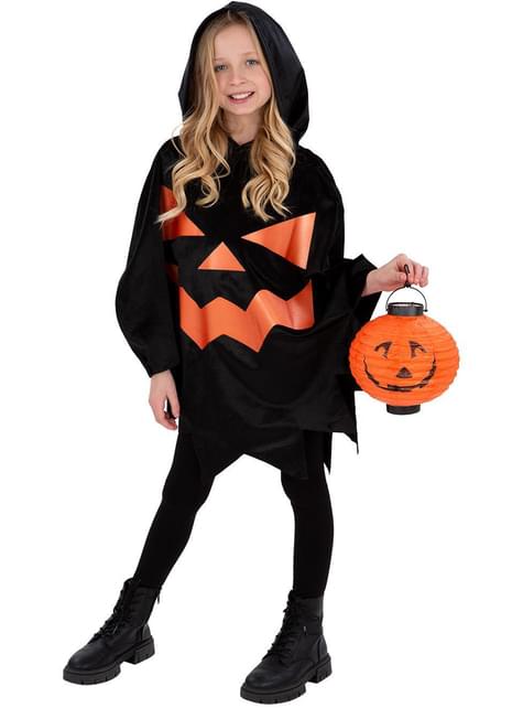 Poncho de calabaza para niños - Smiffys | Funidelia