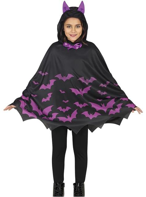 Poncho de murciélago para niños - Guirca | Funidelia
