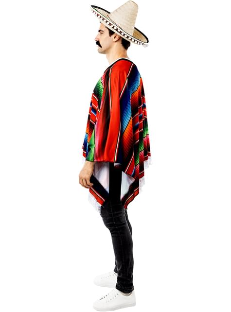 Poncho Mexicano para adulto - Funiglobal | Funidelia