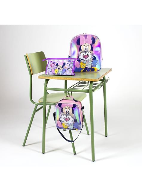 Portamerienda Minnie Mouse confeti