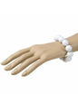 Pulsera blanca años 70