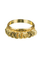 Pulsera dorada de monedas para adulto