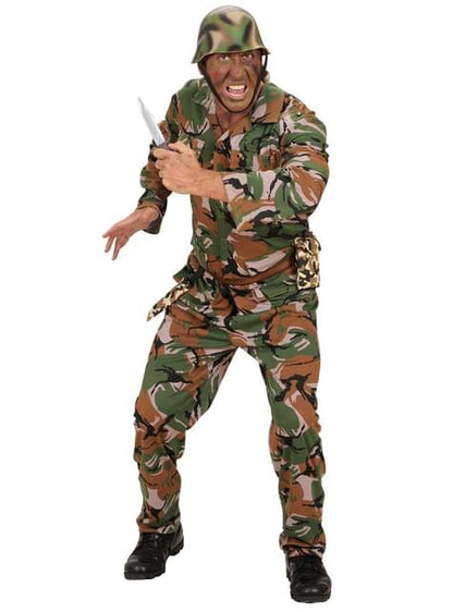 Puñal camuflaje - Widmann | Funidelia