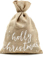 Saco Holly Christmas decorativo