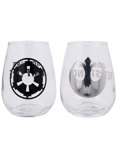 Set 2 Vasos Star Wars