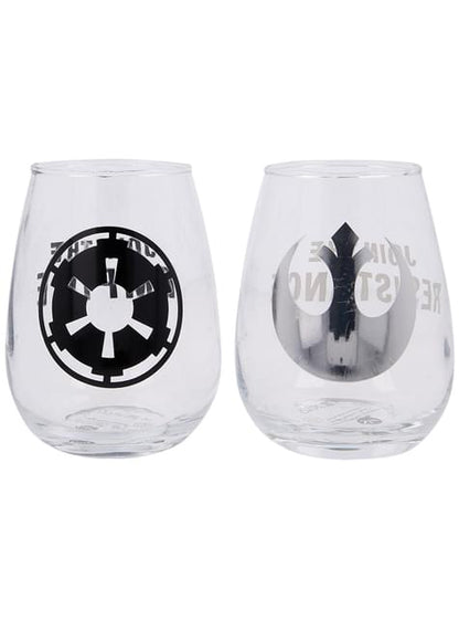 Set 2 Vasos Star Wars