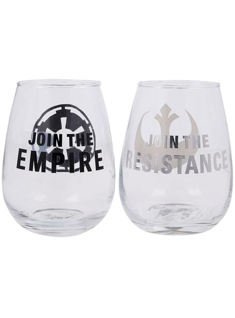 Set 2 Vasos Star Wars