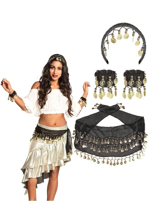 Set accesorios de danza del vientre - Boland | Funidelia