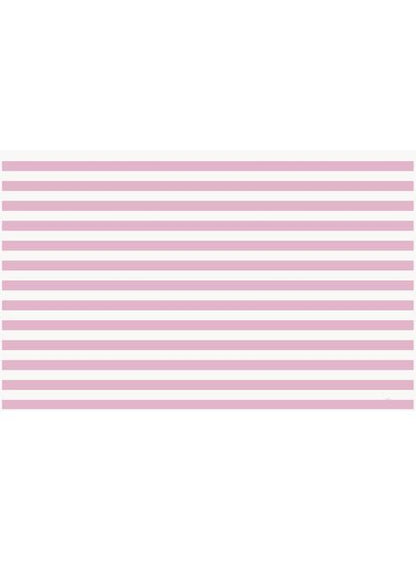 Set de 1º cumpleaños rosa y blanco - Unique | Funidelia