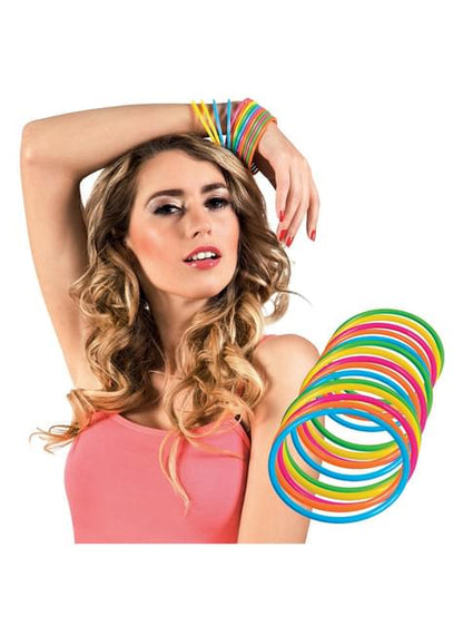 Set de 15 pulseras multicolor para adulto - Boland | Funidelia