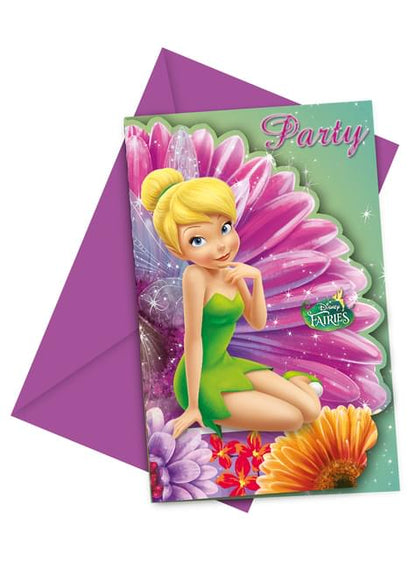 6 invitaciones Fairies Magic - Procos | Funidelia