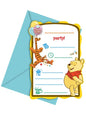 6 invitaciones Winnie Sweet Tweets - Procos | Funidelia