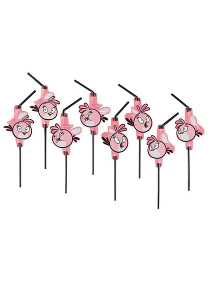 8 pajitas de Stella de Angry Birds - AMSCAN | Funidelia
