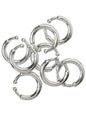 Set de 8 piercings clip on - Widmann | Funidelia