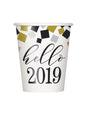 8 vasos de Nochevieja - Happy New Year
