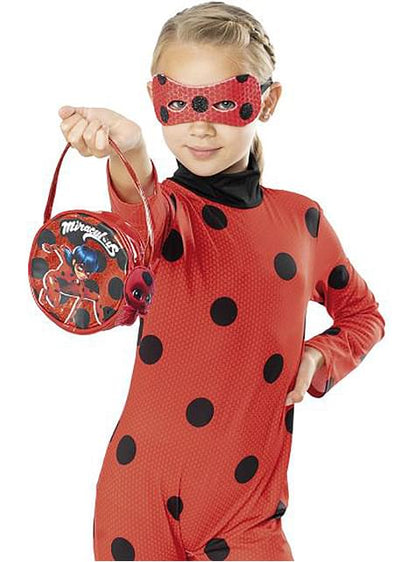 Set de bolso y antifaz de Ladybug para niña