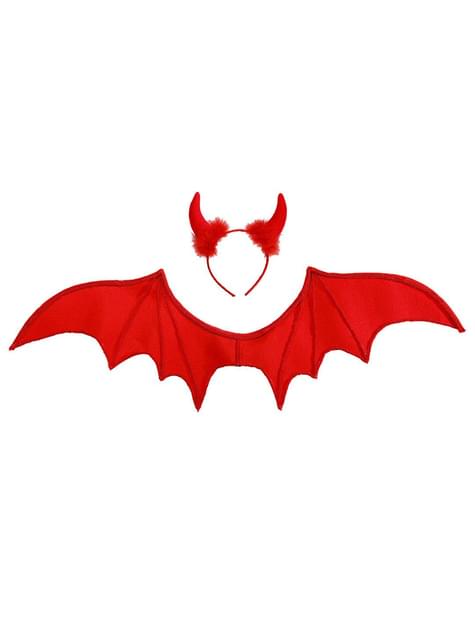 Set de chica demonio - Widmann | Funidelia